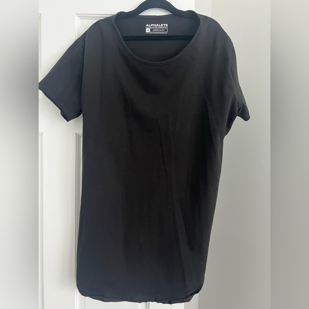 Alphalete Black Short Sleeve Tee